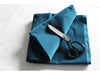 140cm wide TEAL Cotton Dressmaking Velvet / Velveteen - Light Weight - 230 gsm - 142 cms Wide Blue Green