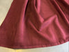 BURGUNDY Colour Cotton Corduroy Fabric 8 Wale - 150cm - 300gsm