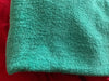 Aqua Green - Pure Cotton Thick LUXURY TOWELLING Fabric - 400 gsm - Greeny Jade Bluey