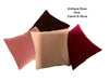 CLARET - Cotton Dressmaking Velvet / Velveteen Fabric FOR Crafting, Clothing, Bags & Gurtains  - Lightweight