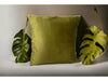 OLIVE GREEN - Upholstery / Furnishing velvet - 140 cms - 330 gsm - by Truly Sumptuous
