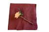 BURGUNDY Colour Cotton Corduroy Fabric 8 Wale - 150cm - 300gsm