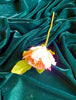 GREEN - Micro Velvet Fabric - Fine and Lightweight - 112 cms - 170 gsm For Crafting and Soft Toys