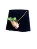 NAVY BLUE - Micro Velvet Fabric - Fine and Lightweight - 112 cms - 180 gsm - For Crafts, Costum Toys and Theatre