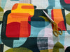 SEVENTIES PATTERN - Light Weight Furnishing Cotton Fabric - Cushions, Curtains, Covers etc - Ralston Fabrics