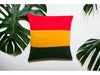 RASTA Cushion Cover - made from Truly Sumptuous Velvets - 45 x 45 cm 18x18”