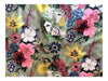 FLORAL FRIENDS  Pattern Upholstery / Furnishing  velvet - 140  cms - 330 gsm - Ralston Fabrics