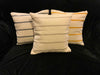 MUSTARD YELLOW STRIPE - Heavy Hopsack Furnishing / Upholstery Fabric -  Stripey Furnishing / Bag Fabric - Ralston Fabrics
