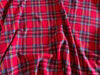 TARTAN PATTERN Polar Fleece  Fabric 170 gsm - 150 cms - Ralston Fabrics