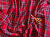 TARTAN PATTERN Polar Fleece  Fabric 170 gsm - 150 cms - Ralston Fabrics