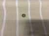 WHITE STRIPE - Heavy Hopsack Furnishing / Upholstery Fabric - Pure Cotton - Ralston Fabrics