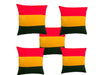 RASTA Cushion Cover - made from Truly Sumptuous Velvets - 45 x 45 cm 18x18”
