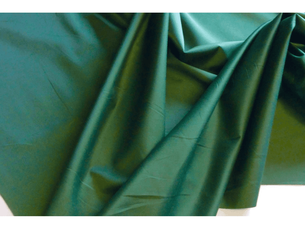 BOTTLE GREEN  Sateen Cotton Curtain Lining with Solpruffe Finish - Ralston Fabrics