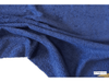 MARINE BLUE - Pure Cotton Thick LUXURY TOWELLING Fabric - 400 gsm - Ralston Fabrics