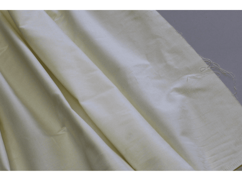 IVORY Polycotton Sateen  Curtain Lining with - 160 gsm - Ralston Fabrics