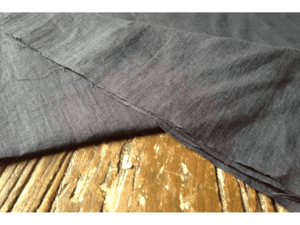 Luxury Charcoal  Pure Linen Fabric - Superior Quality - Ralston Fabrics