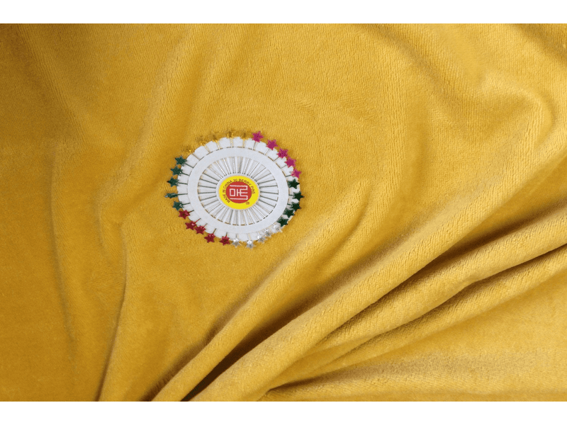 SAFFRON YELLOW   - Luxury Bamboo Towelling by Truly Sumptuous - Ralston Fabrics