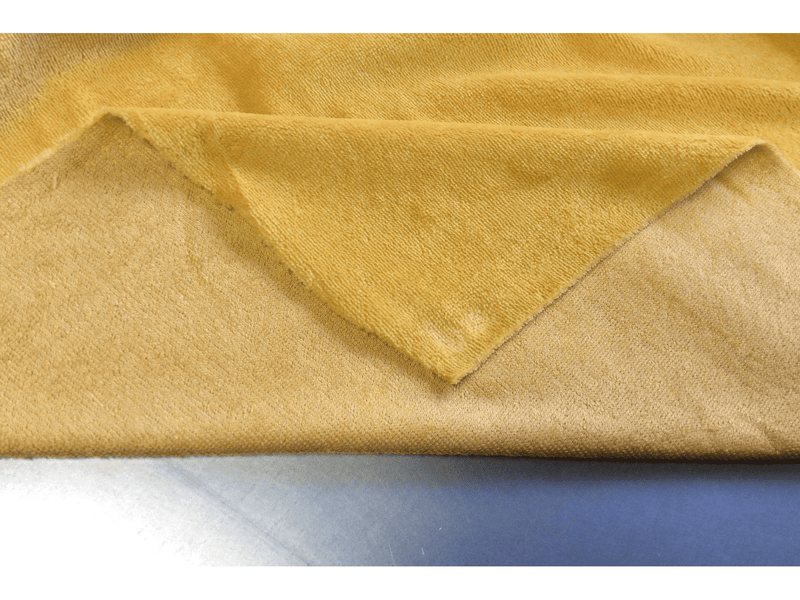 SAFFRON YELLOW   - Luxury Bamboo Towelling by Truly Sumptuous - Ralston Fabrics