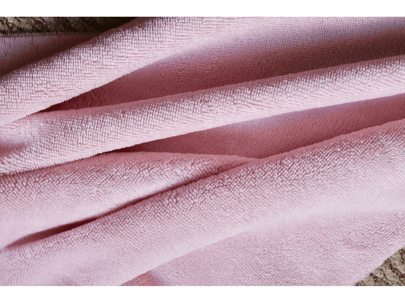 PINK Luxury Bamboo  TOWELLING Fabric - 305gsm by Truly Sumptuous - Ralston Fabrics