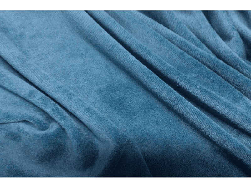TEAL  - Luxury Bamboo Towelling by Truly Sumptuous - Ralston Fabrics