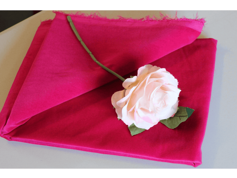 CERISE  Cotton Dressmaking Velvet / Velveteen by Truly Sumptuous - 112 cms - 240 gsm - Ralston Fabrics