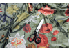 AUTUMN FLORAL Pattern Upholstery / Furnishing  velvet - 140  cms - 330 gsm - Ralston Fabrics