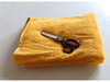 Mustard Yellow - Pure Cotton Thick Luxury Towelling Fabric - 400 gsm - Ralston Fabrics