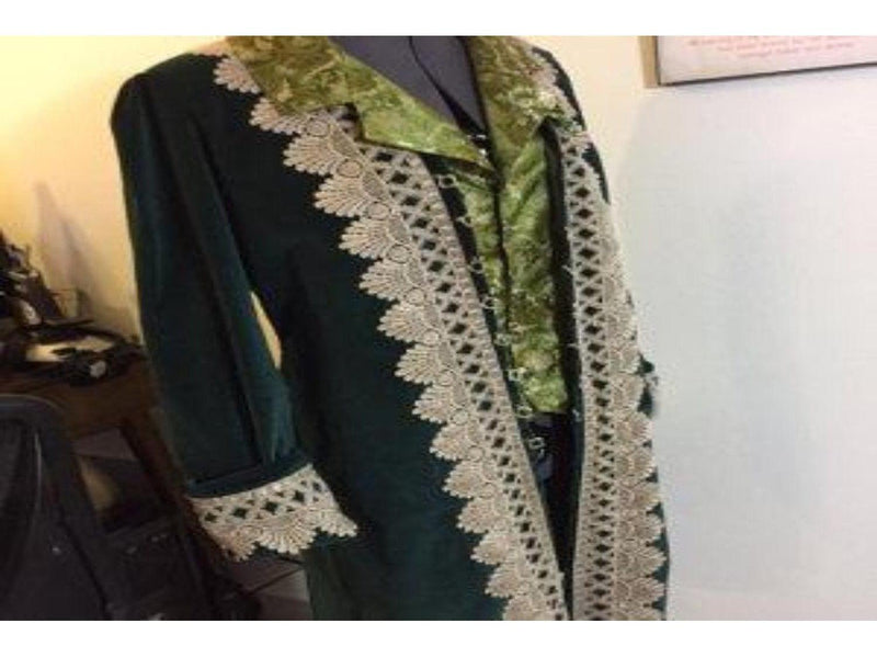 DARK GREEN -  Cotton Dressmaking Velvet / Velveteen Fabric - Lightweight - by Truly Sumptuous - Ralston Fabrics
