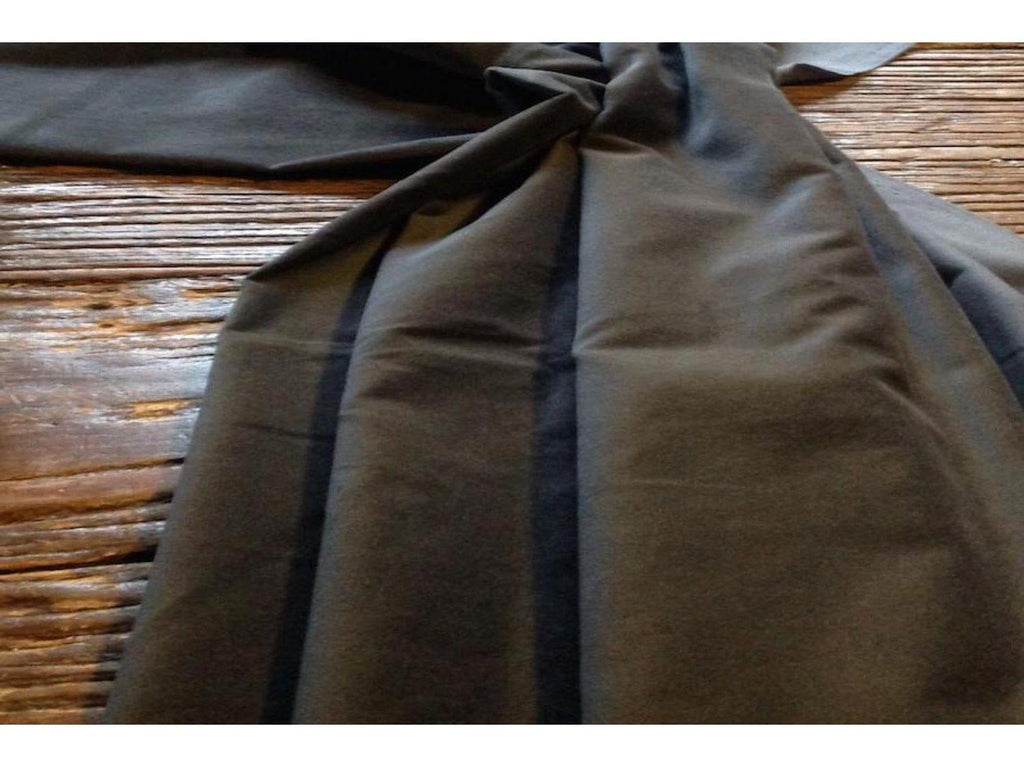 DARK GREY   Cotton Dressmaking Twill Backed Velveteen - Light Weight - Ralston Fabrics
