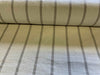 LINEN COLOUR STRIPE - Heavy Hopsack Furnishing / Upholstery Fabric - 600gsm - 160 cms Heavy Duty Furnishing Fabric - Ralston Fabrics