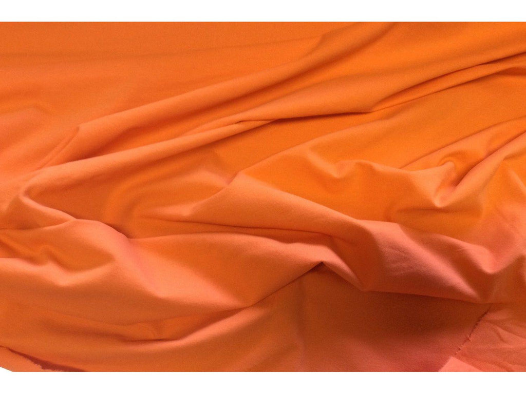 ORANGE Stretch Jersey - Soft Jersey Fabric - Ralston Fabrics