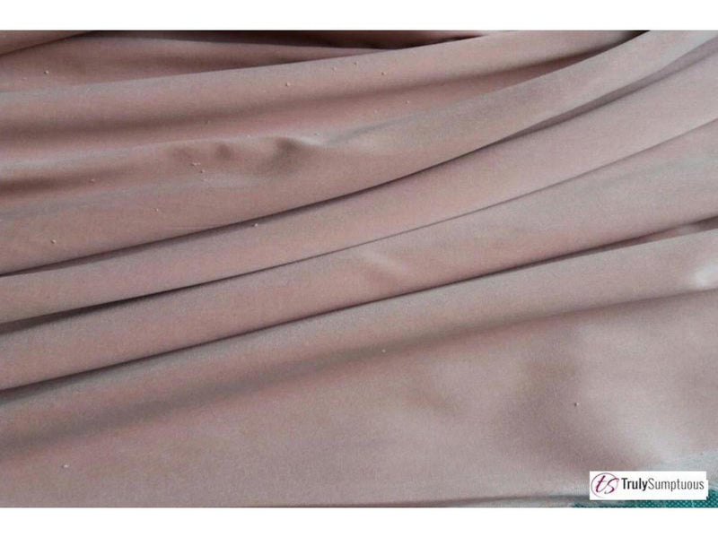 PINK -  Cotton Dressmaking Velvet / Velveteen Fabric  by Truly Sumptuous - Lightweight - Ralston Fabrics