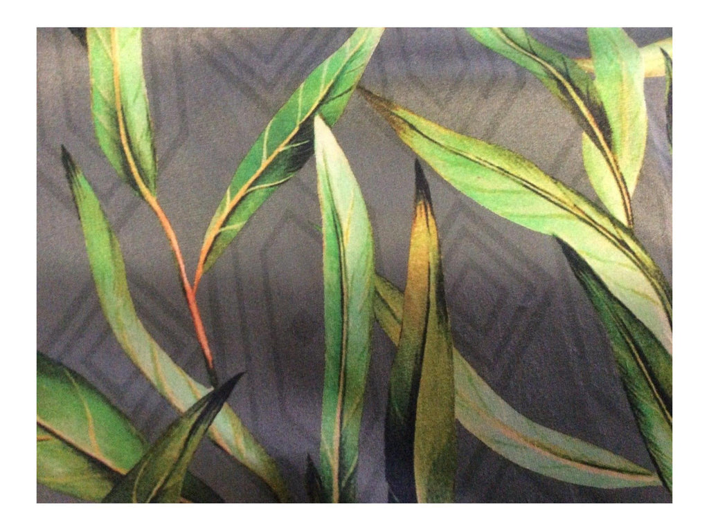 SLIM LEAVES  Pattern Upholstery / Furnishing  velvet - 140  cms - 330 gsm - Ralston Fabrics