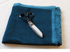 TEAL Cotton Velvet / Velveteen for Dressmaking - by Truly Sumptuous - Ralston Fabrics