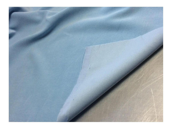 SKY BLUE - Cotton Dressmaking Velvet Fabric FOR Cushions, Soft Toys & Clothing - Ralston Fabrics