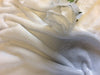 WHITE Luxury  Fleece  Fabric 400 gsm - 150 cms -  Thick and  Luxurious - Ralston Fabrics