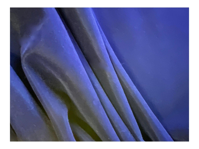 TRIPLE VELVET - NAVY BLUE Triple Velvet  Fabric -  Fine and Lightweight - 112 cms - 180 gsm - Ralston Fabrics