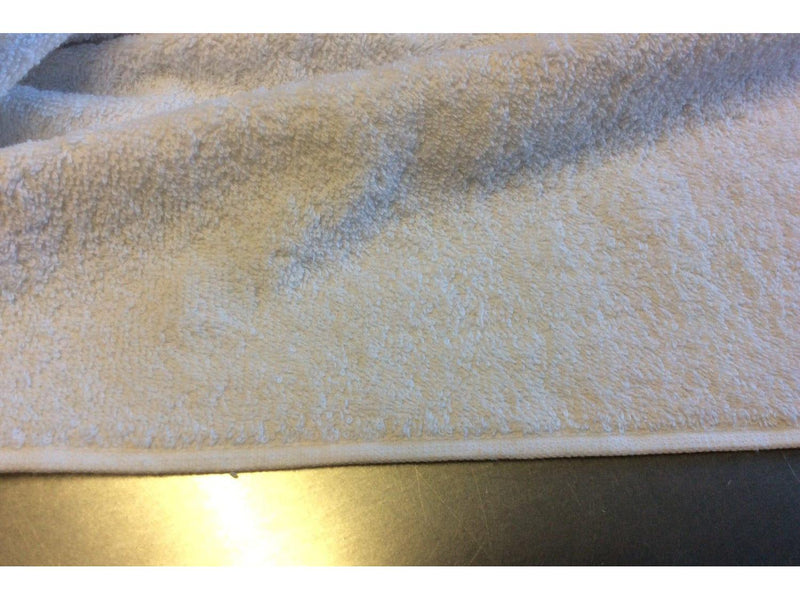 WHITE - Pure Cotton Thick LUXURY TERRY TOWELLING  for Babies, Nappy, Diaper, Fabric 400 gsm - Ralston Fabrics
