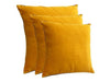 Sunshine Gold Coloured Velvet Cushions