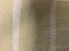 WHITE STRIPE - Heavy Hopsack Furnishing / Upholstery Fabric - Pure Cotton - Ralston Fabrics