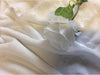 WHITE Luxury  Fleece  Fabric 400 gsm - 150 cms -  Thick and  Luxurious - Ralston Fabrics
