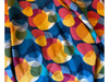 RETRO PATTERN - Orange Shapes Light Furnishing Cotton Fabric - Ralston Fabrics
