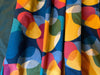 RETRO PATTERN - Orange Shapes Light Furnishing Cotton Fabric - Ralston Fabrics