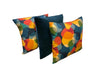 RETRO PATTERN - Orange Shapes Light Furnishing Cotton Fabric - Ralston Fabrics
