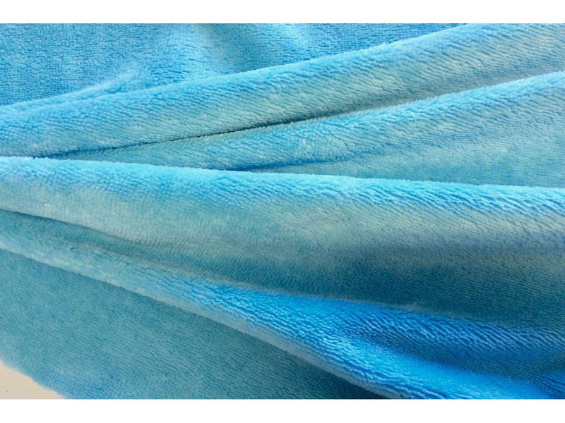 BLUE  - Luxury Bamboo Towelling by Truly Sumptuous - Ralston Fabrics