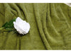 KHAKI - Pure Cotton Thick LUXURY TOWELLING Fabric 400gsm - Ralston Fabrics