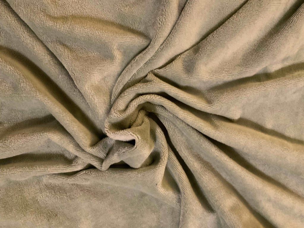 JADE GREEN  - Luxury Bamboo Towelling by Truly Sumptuous - Ralston Fabrics