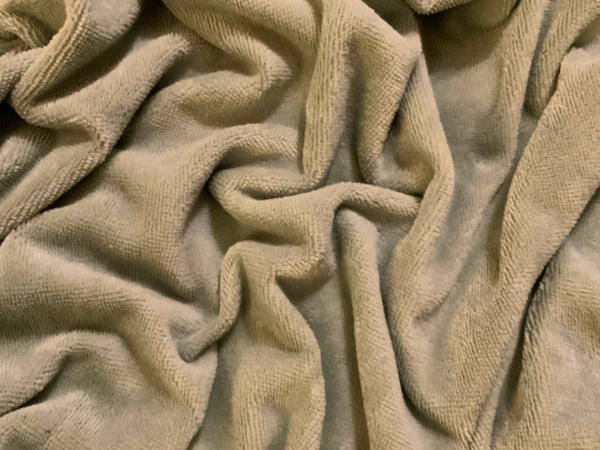 JADE GREEN  - Luxury Bamboo Towelling by Truly Sumptuous - Ralston Fabrics