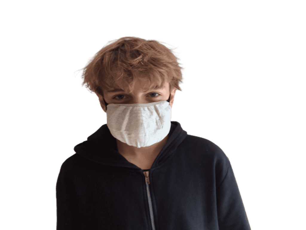 Reuseable / Washable,  Anti-Bacterial Face Masks - One Size - From Adult to Teenager - Ralston Fabrics