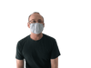 Reuseable / Washable,  Anti-Bacterial Face Masks - One Size - From Adult to Teenager - Ralston Fabrics